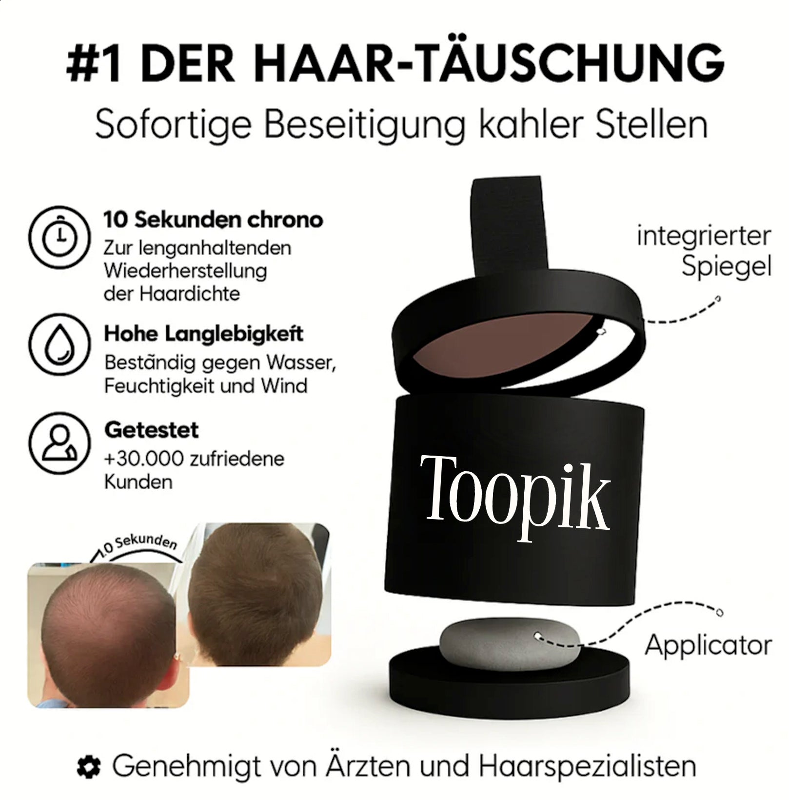 TOOPIK Haarpuder